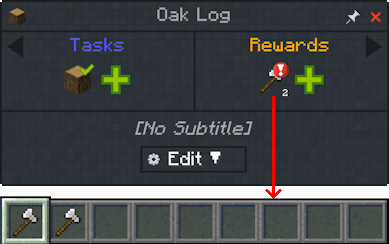 Two axes reward