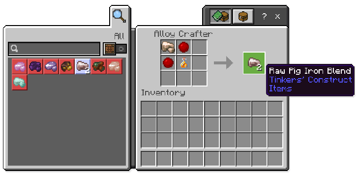 Alloy Crafter Demo