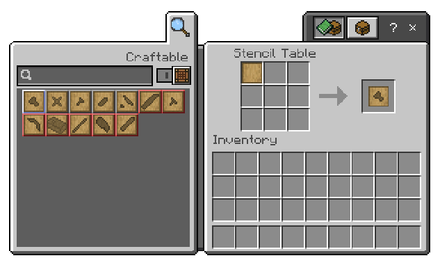 Stencil Table Usage